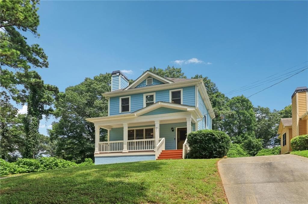 3 bedroom, 3 bathroom, 1,380 sq ft single family residence sold at 941 Capitol View Avenue, Atlanta, GA 30318