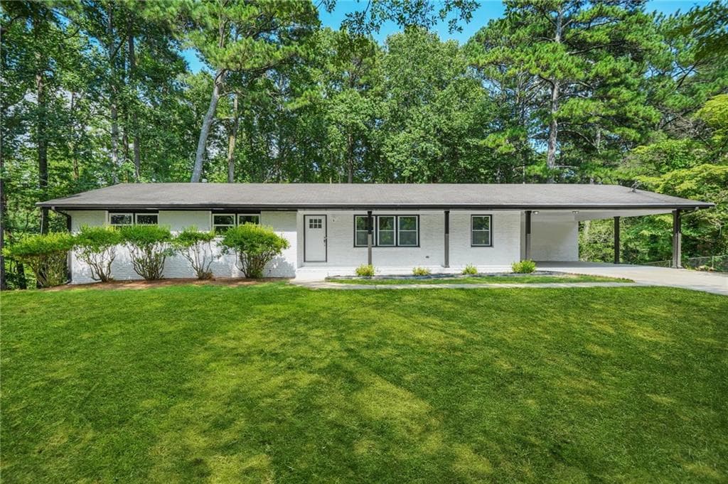 6 bedroom, 3 bathroom, 3,863 sq ft single family residence sold at 4068 Monticello Way, Atlanta, GA 30337