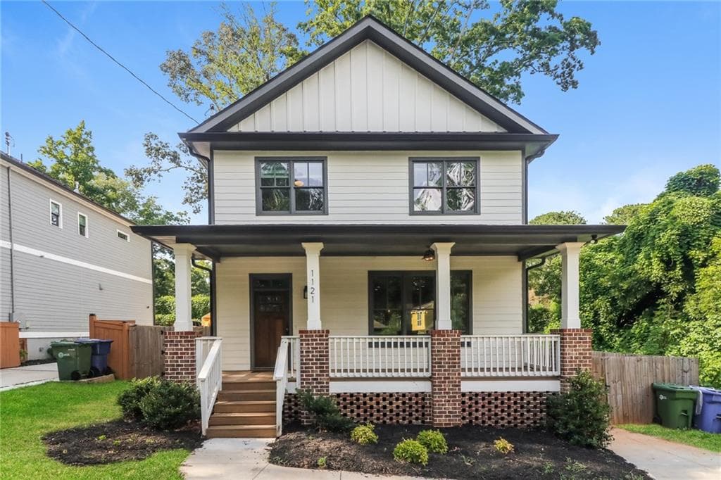 3 bedroom, 3 bathroom, 2,016 sq ft single family residence sold at 1121 Birch Street, Atlanta, GA 30310