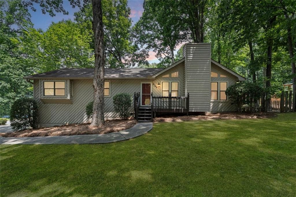 4 bedroom, 3 bathroom, 2,548 sq ft single family residence sold at 4748 Forest Valley Place, Marietta, GA 30066