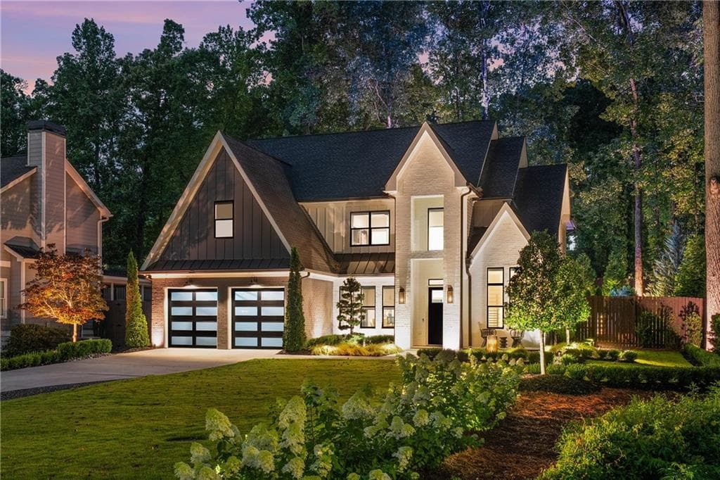 5 bedroom, 7 bathroom, 4,675 sq ft single family residence sold at 2634 N Thompson Road, Brookhaven, GA 30319