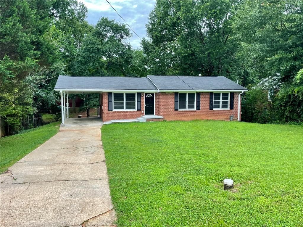 3 bedroom, 1 bathroom, 1,032 sq ft single family residence sold at 25 Gladstone Drive, Marietta, GA 30060