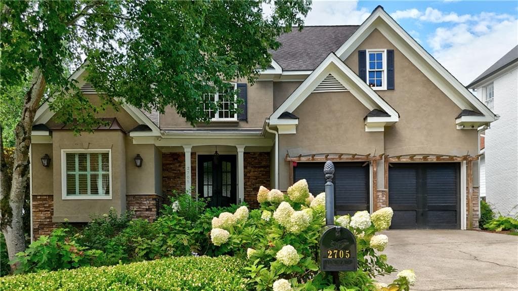 3 bedroom, 3 bathroom, 2,509 sq ft single family residence sold at 2705 Woodland Brook Lane, Atlanta, GA 30339