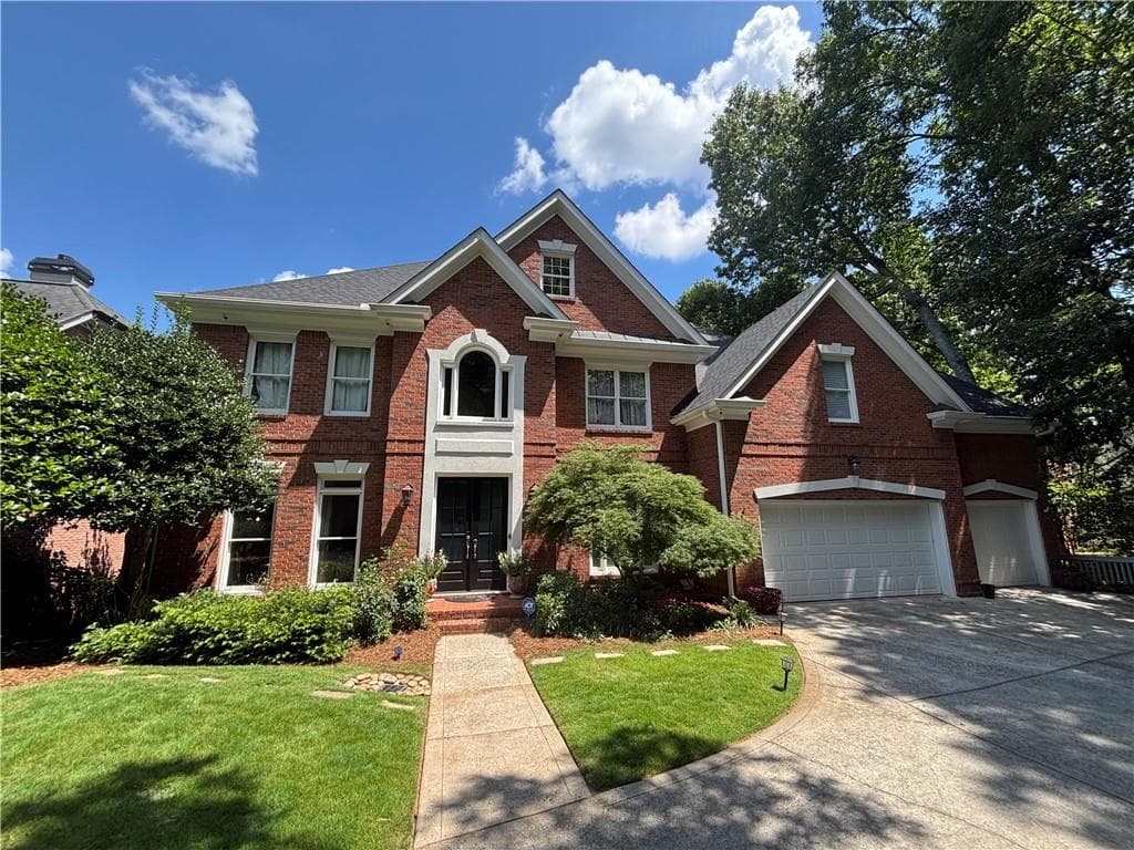 6 bedroom, 5 bathroom, 5,393 sq ft single family residence under contract at 235 Stoney Ridge Drive, Alpharetta, GA 30022