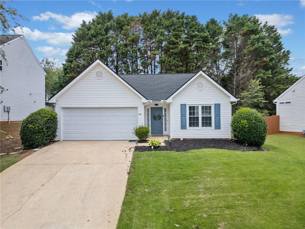 3 bedroom, 2 bathroom, 1,182 sq ft single family residence sold at 2199 Serenity Drive, Acworth, GA 30101
