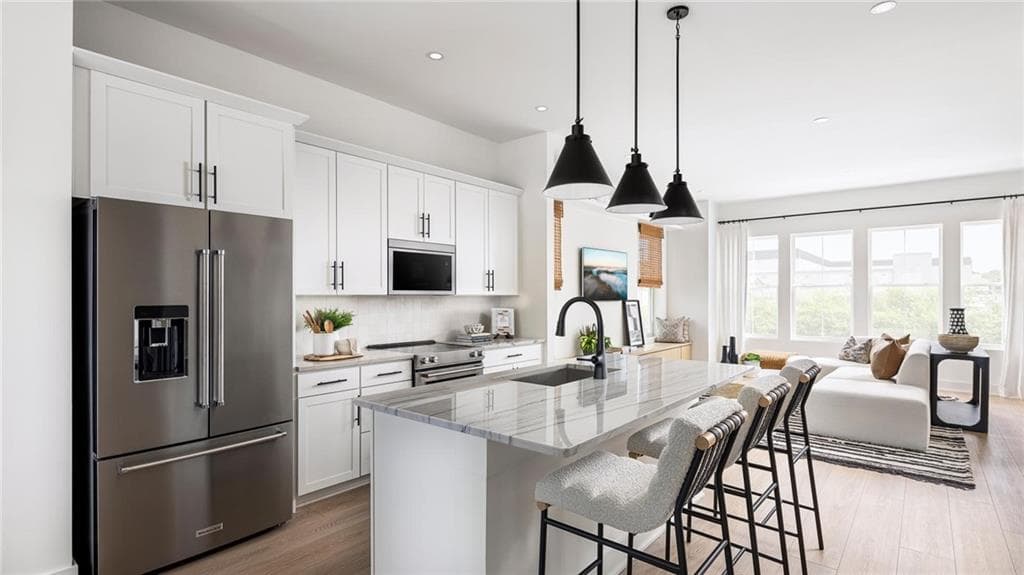 4 bedroom, 5 bathroom, 2,538 sq ft townhouse sold at 506 Motivation Circle, Atlanta, GA 30309