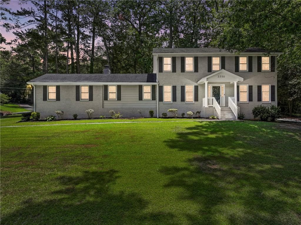 4 bedroom, 3 bathroom, 3,200 sq ft single family residence sold at 3350 Old Fairburn Road, Atlanta, GA 30331