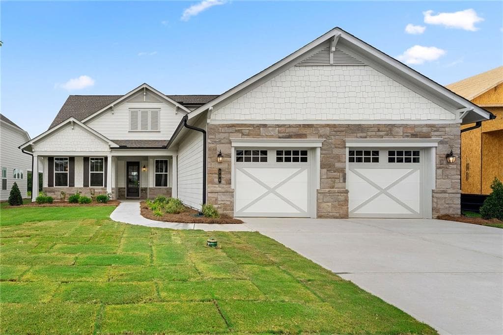 3 bedroom, 4 bathroom, 3,438 sq ft single family residence sold at 234 Pecks Court, Hoschton, GA 30548