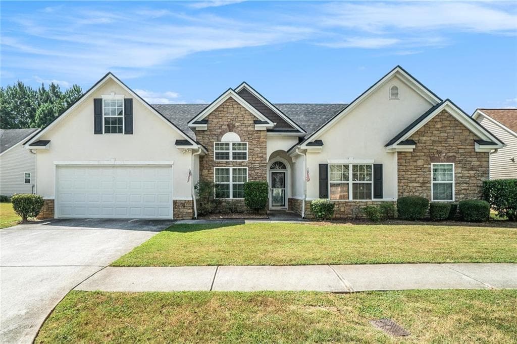 4 bedroom, 3 bathroom, 1,825 sq ft single family residence sold at 1316 Tumblerock Way, Loganville, GA 30052