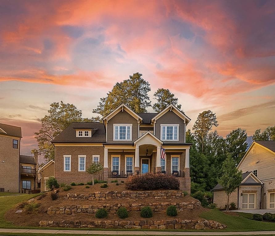 5 bedroom, 5 bathroom, 4,372 sq ft single family residence sold at 5119 Dinant Drive, Johns Creek, GA 30022