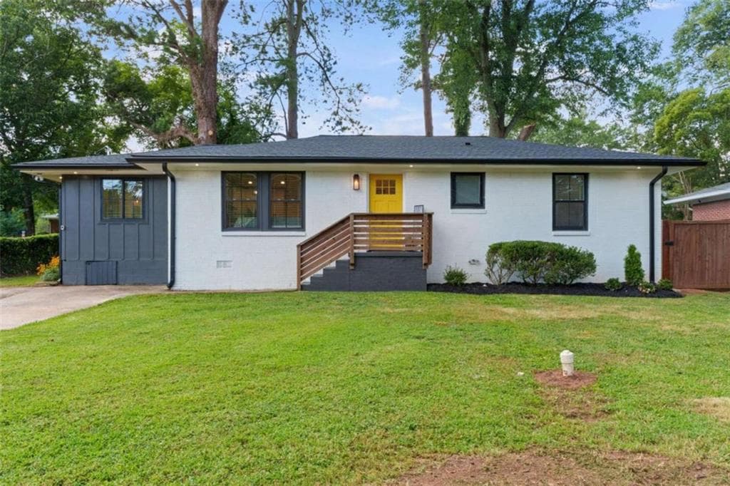 3 bedroom, 3 bathroom, 1,295 sq ft single family residence sold at 1869 Arkose Drive, Atlanta, GA 30316