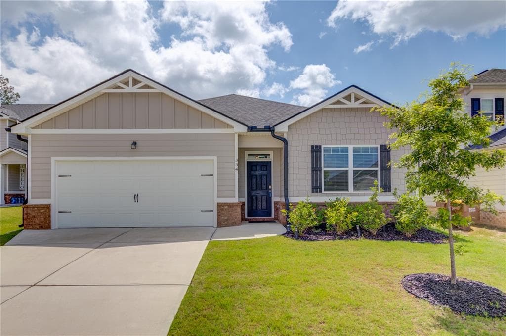 4 bedroom, 2 bathroom, 1,863 sq ft single family residence sold at 334 Pepin Court, Hoschton, GA 30548