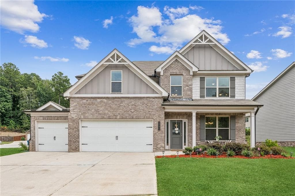 4 bedroom, 3 bathroom, 2,267 sq ft single family residence sold at 1131 Brading Place, Lawrenceville, GA 30043