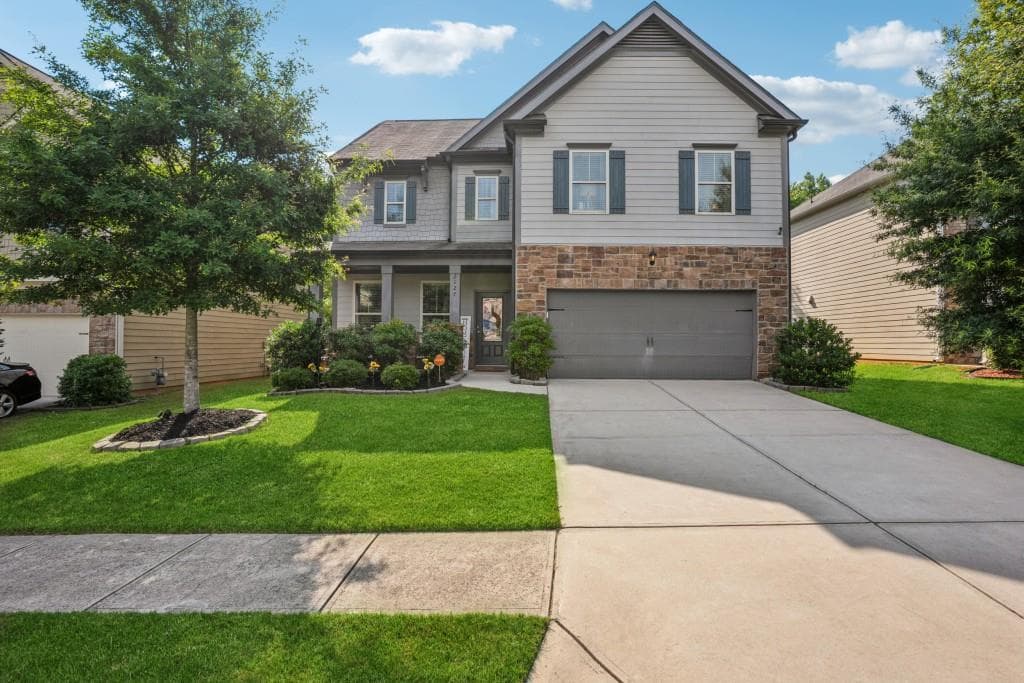 5 bedroom, 3 bathroom, 2,366 sq ft single family residence sold at 2127 Apple Orchard Way, Austell, GA 30168
