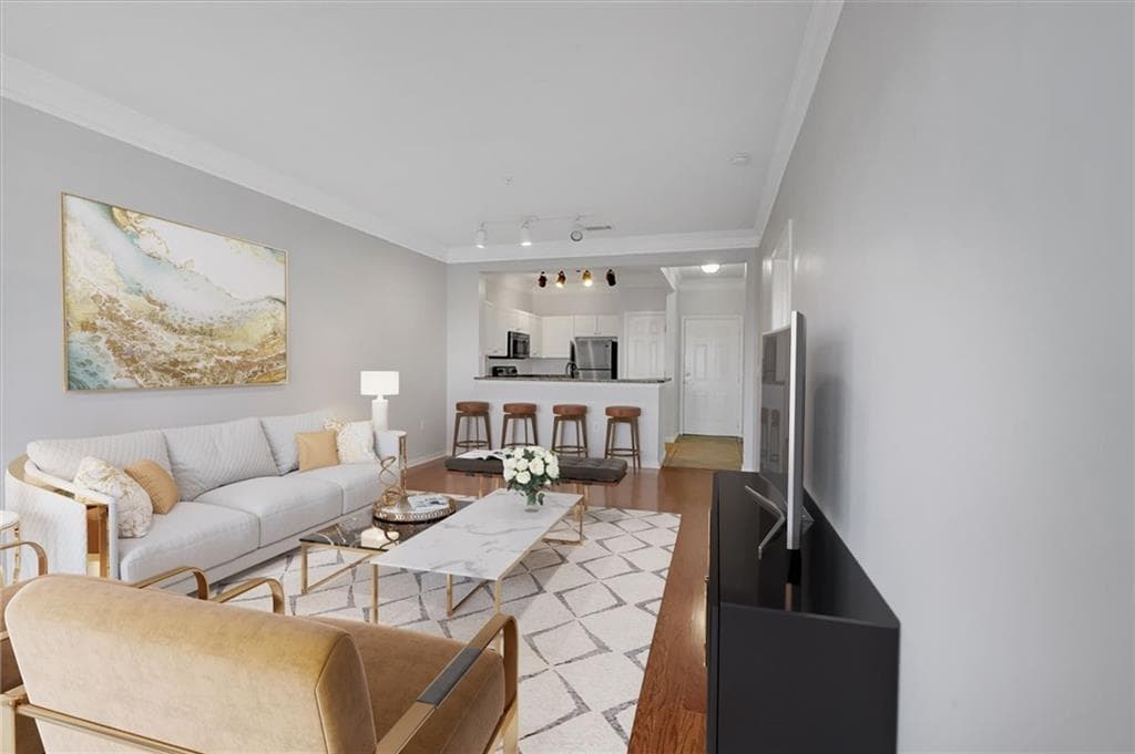 1 bedroom, 1 bathroom, 752 sq ft condominium sold at 1850 COTILLION Drive 4204, Dunwoody, GA 30338
