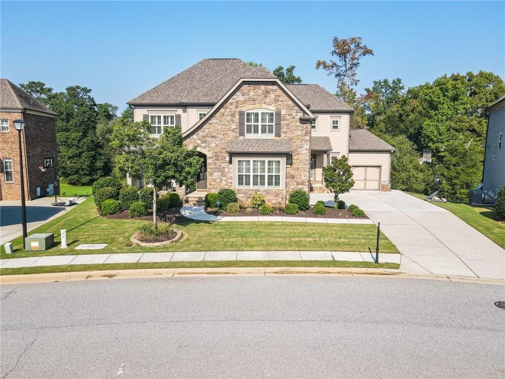 6 bedroom, 6 bathroom, 6,179 sq ft single family residence sold at 2719 Longacre Park Way, Lawrenceville, GA 30044