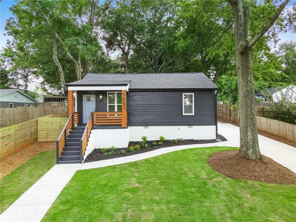 3 bedroom, 2 bathroom, 1,312 sq ft single family residence sold at 1651 Aiken Street, Atlanta, GA 30315
