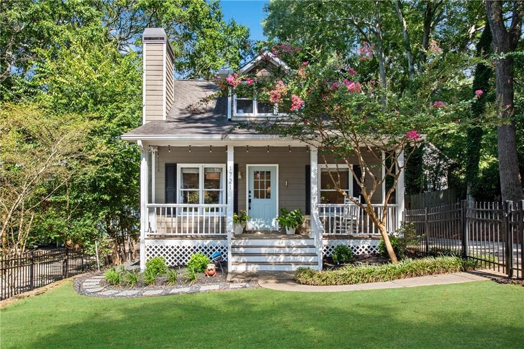 3 bedroom, 2 bathroom, 1,513 sq ft single family residence sold at 1721 Springer Street, Atlanta, GA 30318
