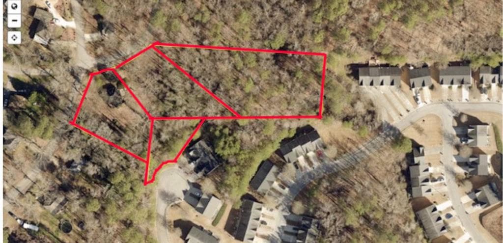 2 bedroom, 1 bathroom single family residence under contract at 660 Hickory + 3 contiguous lot parcels Trail, Mableton, GA 30126