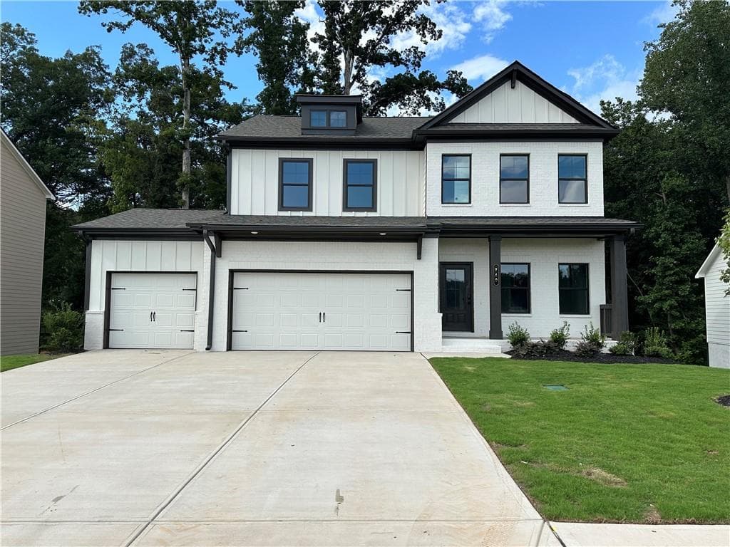 4 bedroom, 3 bathroom, 2,222 sq ft single family residence sold at 740 Winding Rose Drive, Hoschton, GA 30548