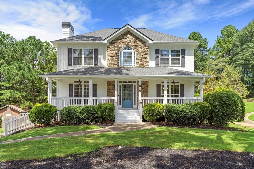 4 bedroom, 4 bathroom, 2,357 sq ft single family residence sold at 815 Sylvan Drive, Marietta, GA 30066