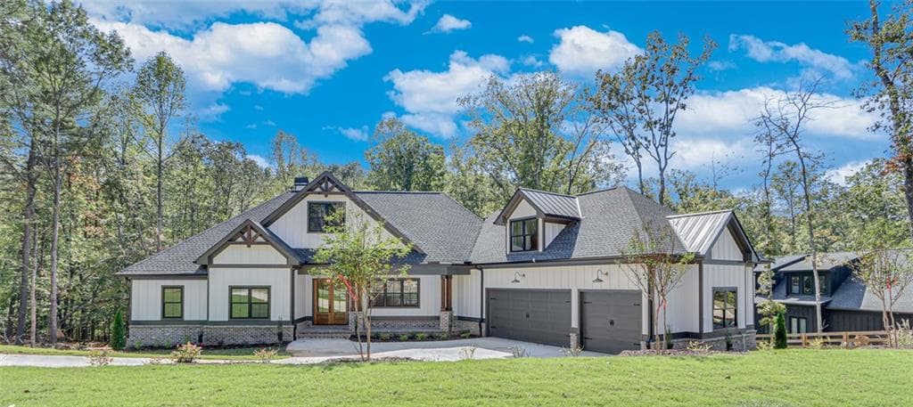 4 bedroom, 5 bathroom, 7,091 sq ft single family residence under contract at 8205 Nicholson Lot #3 Road, Cumming, GA 30028