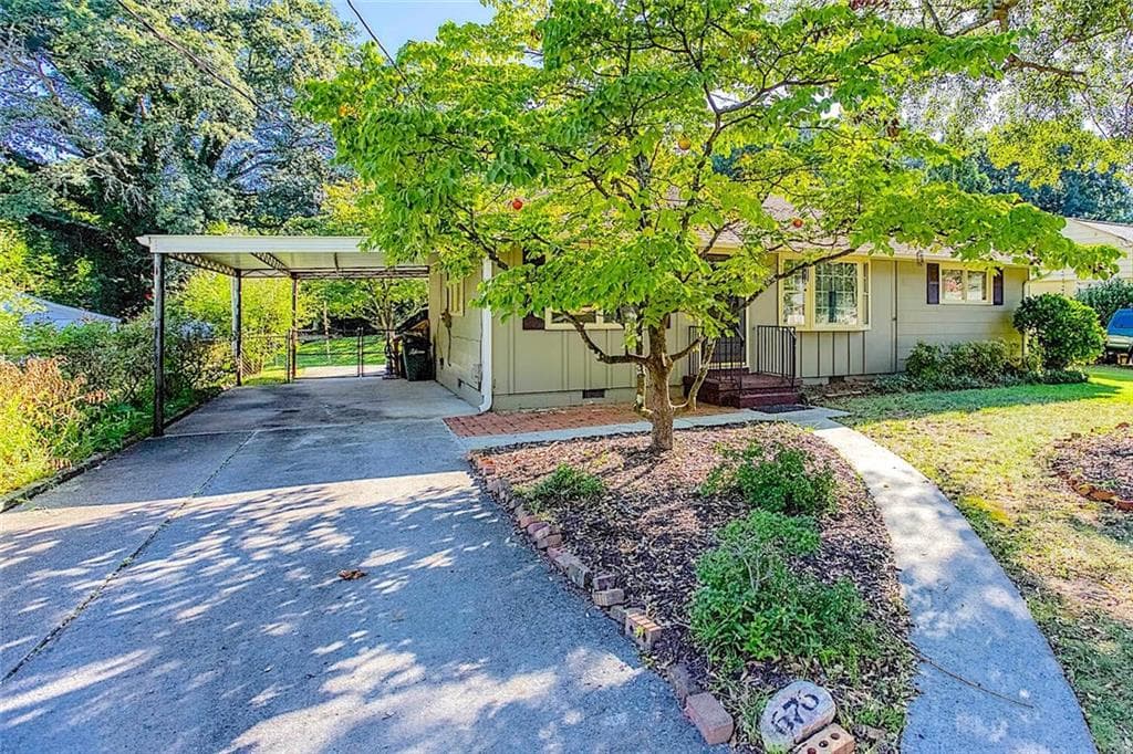 3 bedroom, 2 bathroom, 1,188 sq ft single family residence sold at 676 Mary Lane, Marietta, GA 30062