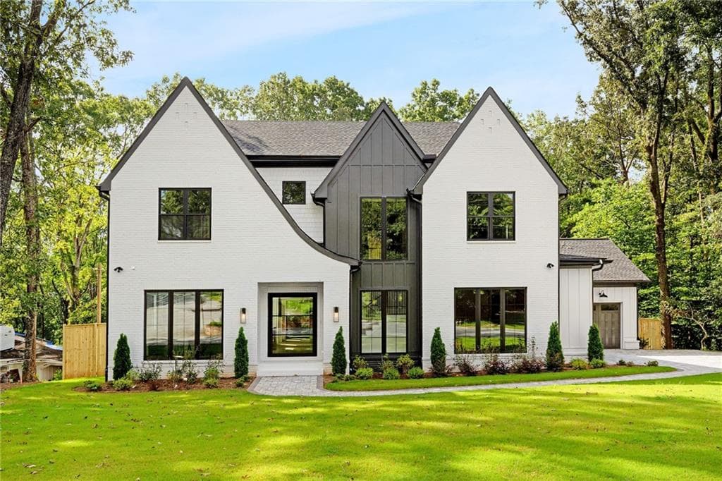 5 bedroom, 6 bathroom, 6,607 sq ft single family residence sold at 4091 Oak Forest Drive, Brookhaven, GA 30319