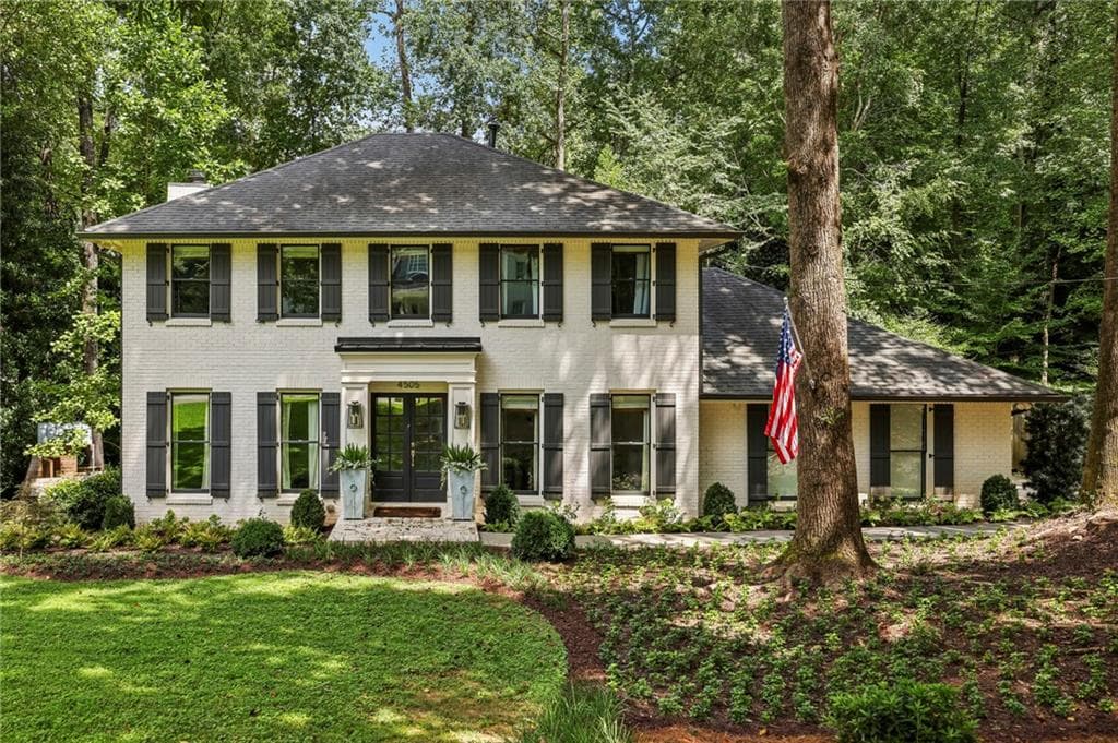 4 bedroom, 4 bathroom single family residence sold at 4505 Glengary Drive, Atlanta, GA 30342