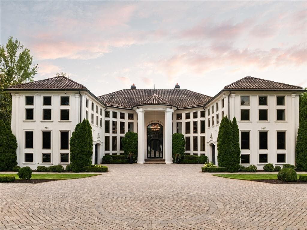 8 bedroom, 12 bathroom, 16,080 sq ft single family residence sold at 4340 Paper Mill Road, Marietta, GA 30067