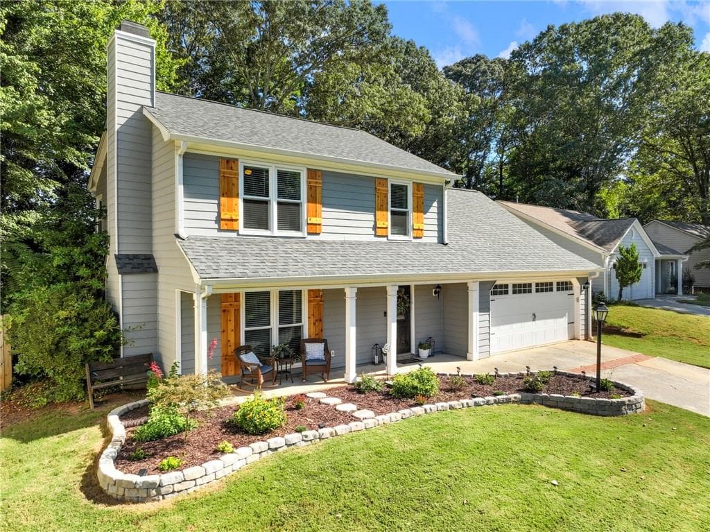 3 bedroom, 3 bathroom, 1,520 sq ft single family residence sold at 4880 Hampton Square Drive, Johns Creek, GA 30022