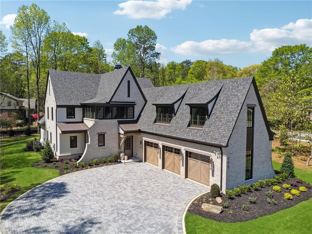 4 bedroom, 6 bathroom single family residence sold at 100 Maison Ct, Roswell, GA 30076