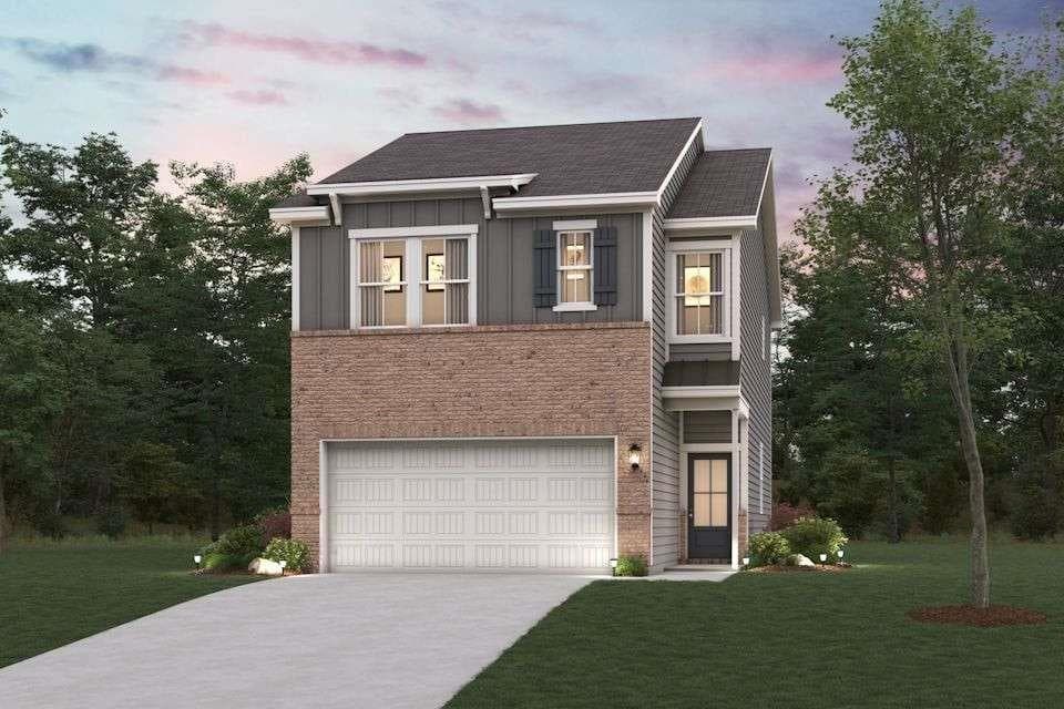 3 bedroom, 3 bathroom, 1,855 sq ft townhouse sold at 1722 Harper Lily Lane Lot 200, Lawrenceville, GA 30043