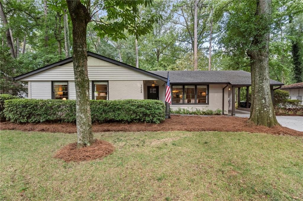 3 bedroom, 3 bathroom, 2,058 sq ft single family residence sold at 2086 Lenox Road, Atlanta, GA 30324