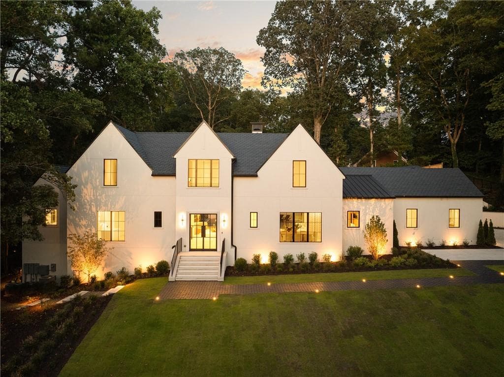 5 bedroom, 7 bathroom, 8,000 sq ft single family residence sold at 1020 Foxcroft Road, Atlanta, GA 30327