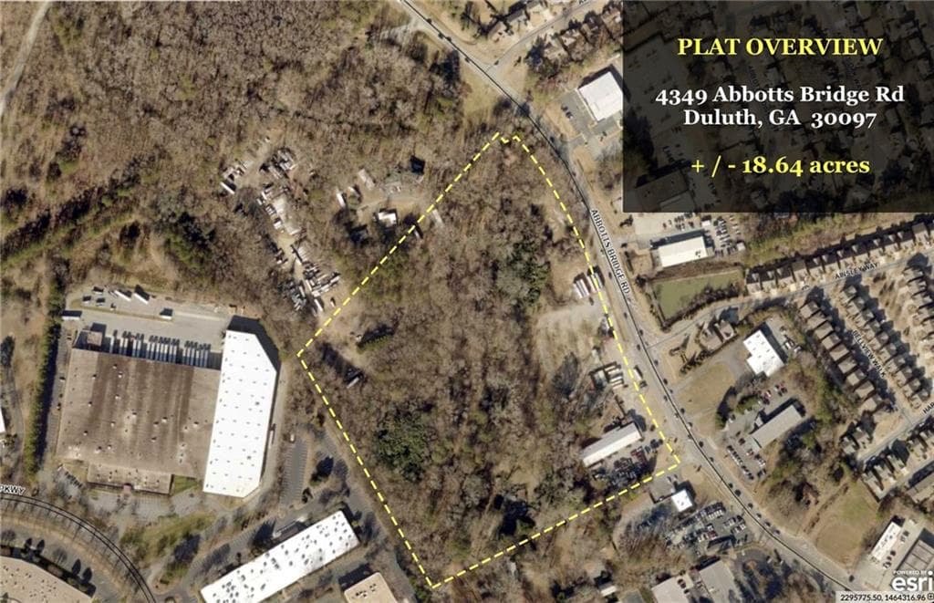unimproved land for sale at 4349 Abbotts Bridge Road, Duluth, GA 30097
