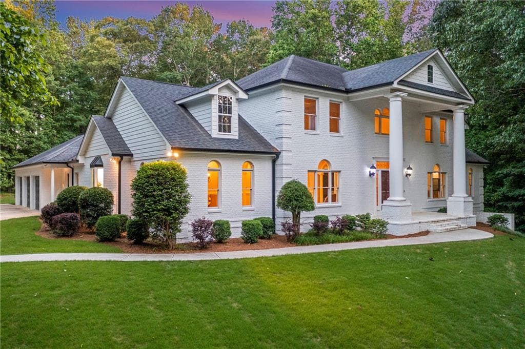 6 bedroom, 7 bathroom, 7,013 sq ft single family residence sold at 5145 Saddlebred Lane, Cumming, GA 30028