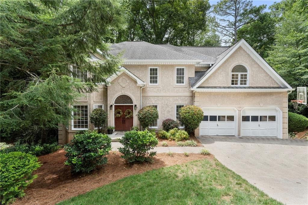 5 bedroom, 3 bathroom, 3,979 sq ft single family residence sold at 4487 Windsor Trace, Marietta, GA 30066