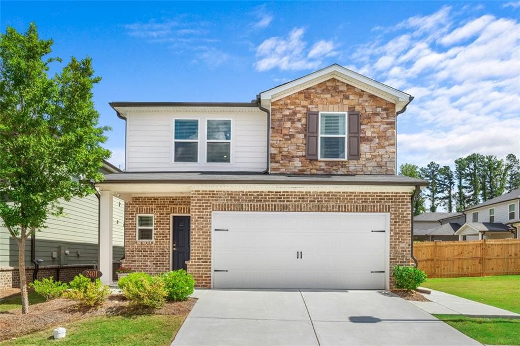 5 bedroom, 3 bathroom, 2,436 sq ft single family residence sold at 2401 Canning View Avenue, Lawrenceville, GA 30044