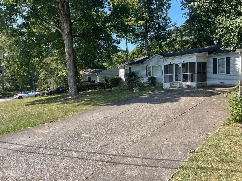 3 bedroom, 2 bathroom, 1,232 sq ft single family residence sold at 4134 Hanes Drive, Decatur, GA 30035