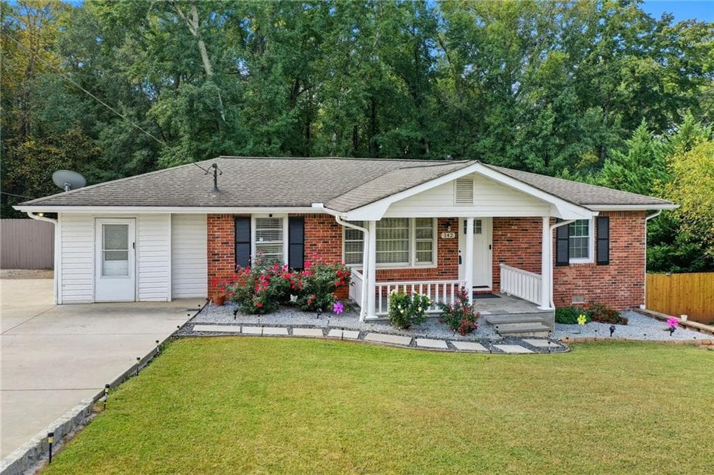 4 bedroom, 2 bathroom, 1,224 sq ft single family residence sold at 142 Towler Road, Lawrenceville, GA 30046