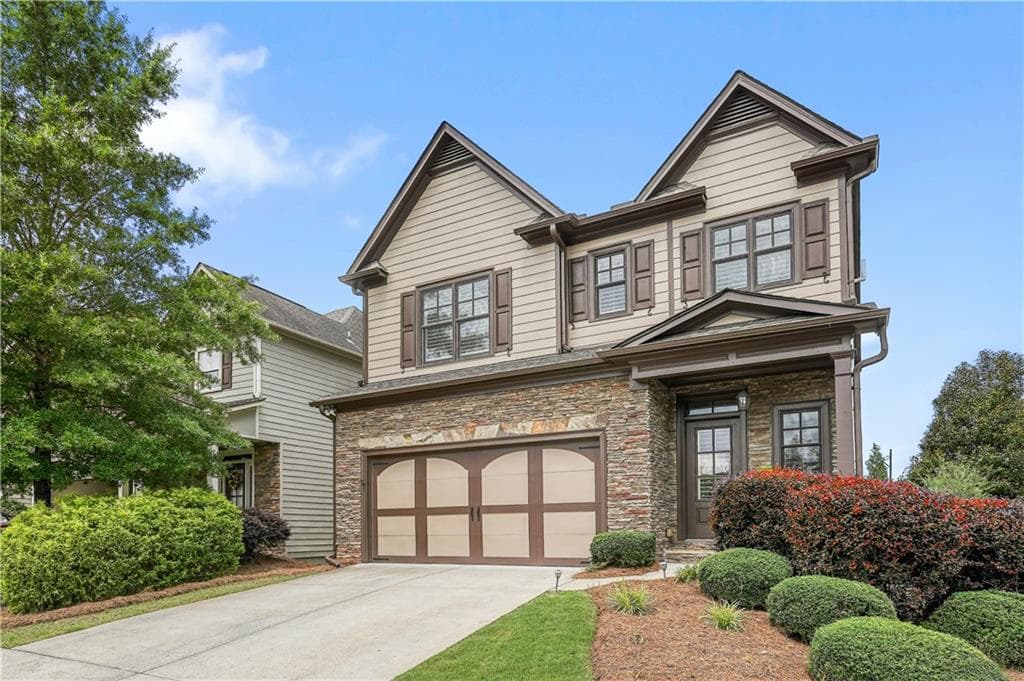 4 bedroom, 4 bathroom, 3,182 sq ft single family residence sold at 132 Cornerstone Place, Woodstock, GA 30188