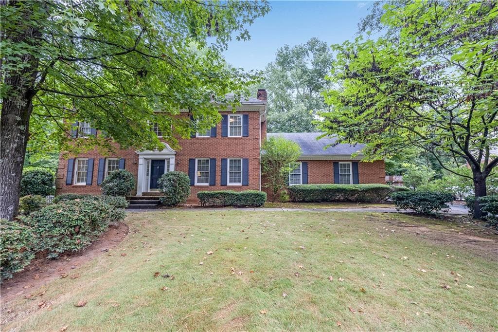 4 bedroom, 3 bathroom, 2,593 sq ft single family residence sold at 3875 High Shoals Drive, Peachtree Corners, GA 30092