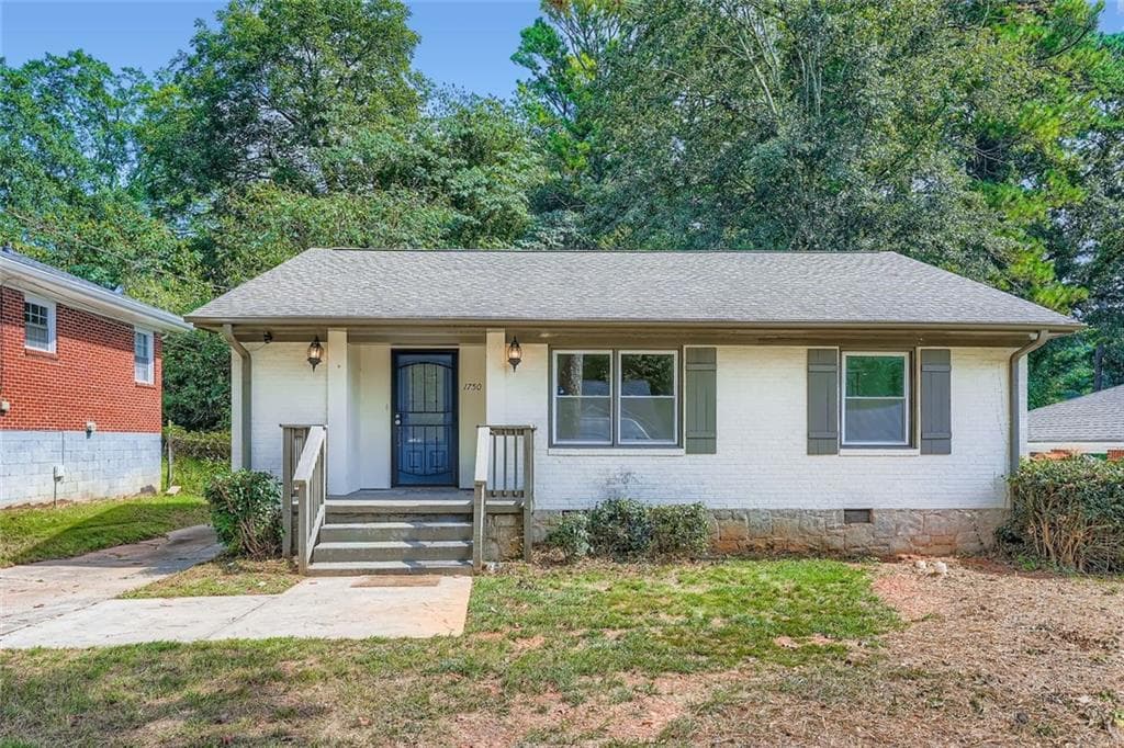 3 bedroom, 3 bathroom, 1,071 sq ft single family residence sold at 1750 Shirley Street, Atlanta, GA 30310