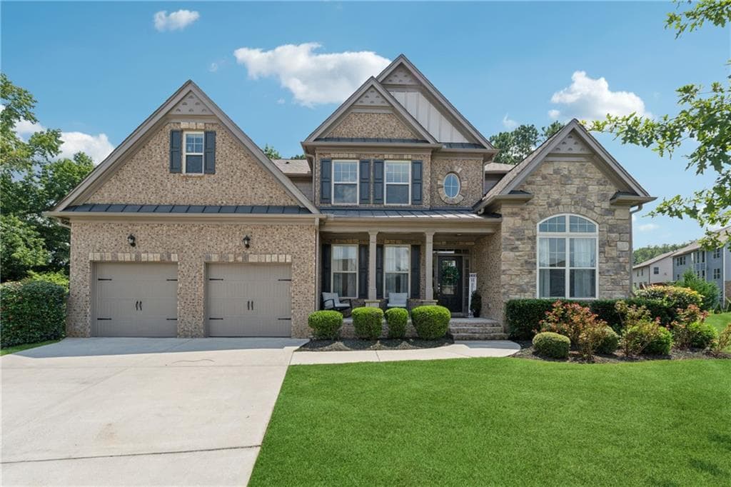 5 bedroom, 5 bathroom, 4,076 sq ft single family residence sold at 7640 Old Camp Landing, Cumming, GA 30040