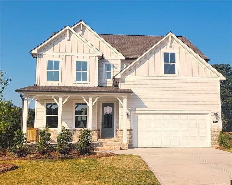 5 bedroom, 4 bathroom, 2,655 sq ft single family residence sold at 598 Grand Wehunt Drive, Hoschton, GA 30548