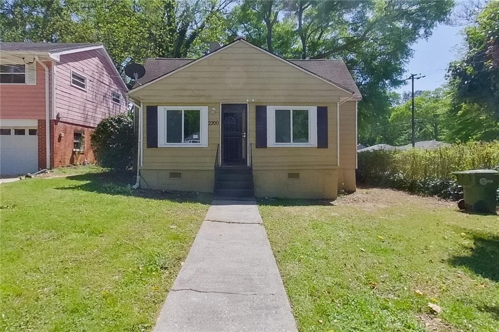 2 bedroom, 2 bathroom, 984 sq ft single family residence sold at 2200 Larchwood Road, Atlanta, GA 30310