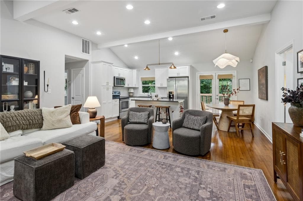 3 bedroom, 3 bathroom, 1,377 sq ft single family residence sold at 2093 Garden Circle, Decatur, GA 30032