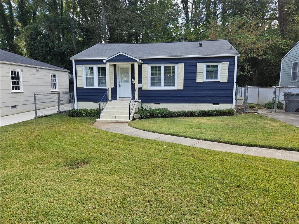 2 bedroom, 1 bathroom, 884 sq ft single family residence sold at 242 Moreland Way, Atlanta, GA 30354