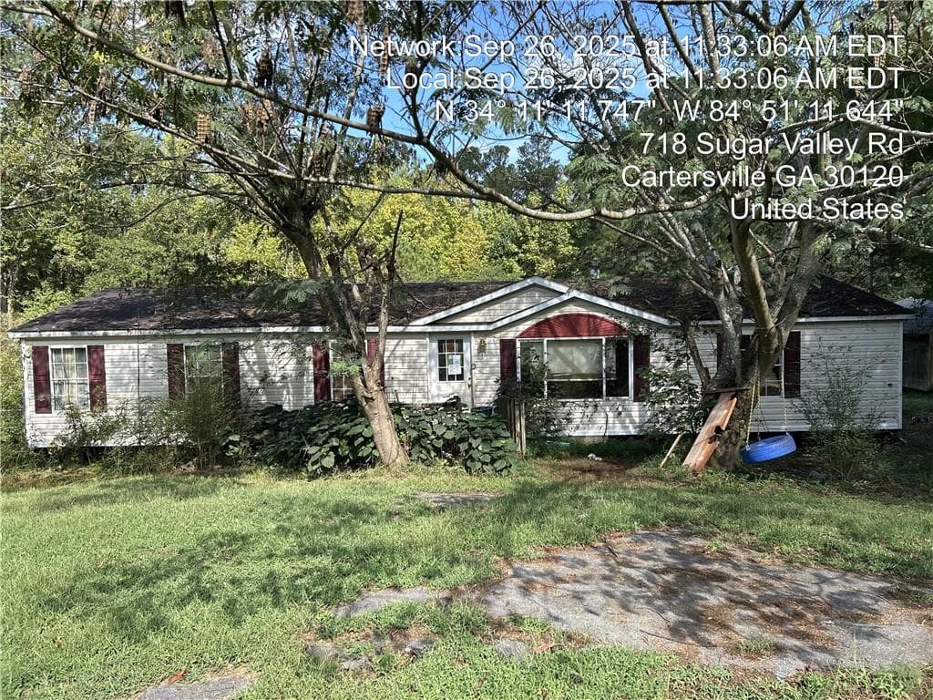 718 Sugar Valley Road, Cartersville, GA 30120 — most recent listing photo